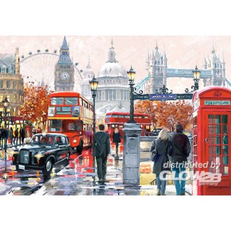Londen Collage, puzzel 1000 stuks Puzzels