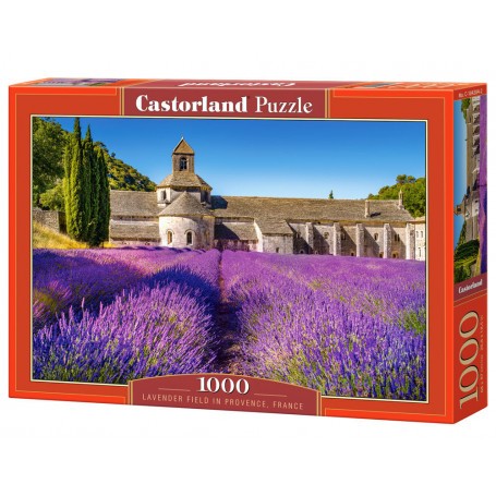 Puzzel Lavendelveld in de Provence, Frankrijk, Puzzle 1000 Teile 