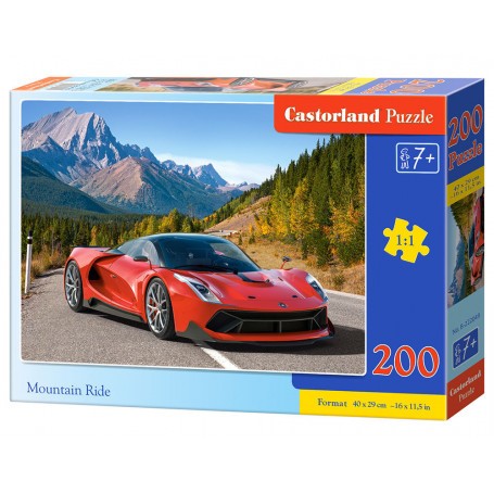 Puzzel Mountain Ride, Puzzle 200 Teile 