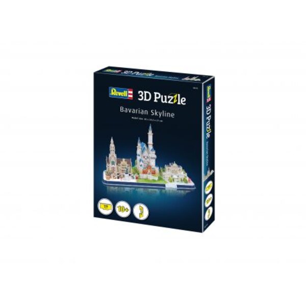 Bavaria Skyline Puzzle 3d
