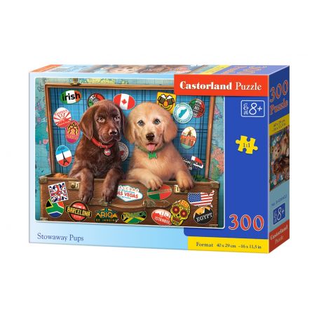 Illegale puppy's Puzzels voor kinderen