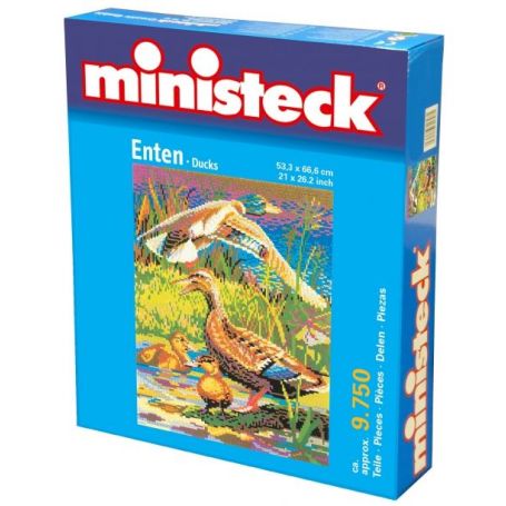 Puzzel Ministeck: Eenden, ca. 9750 stuks 