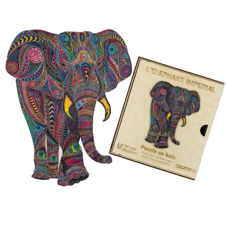 Houten puzzel The Imperial Elephant 