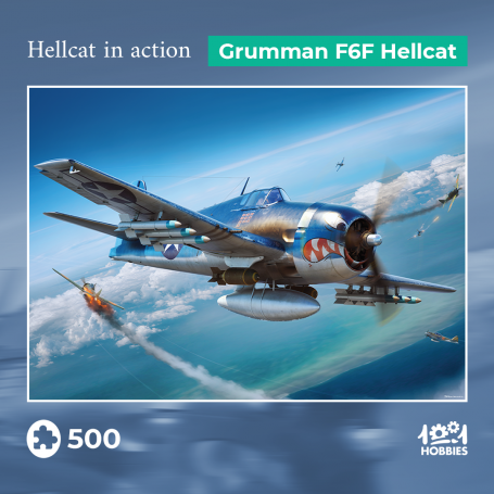 Puzzel Hellcat in action - Grumman F6F Hellcat 