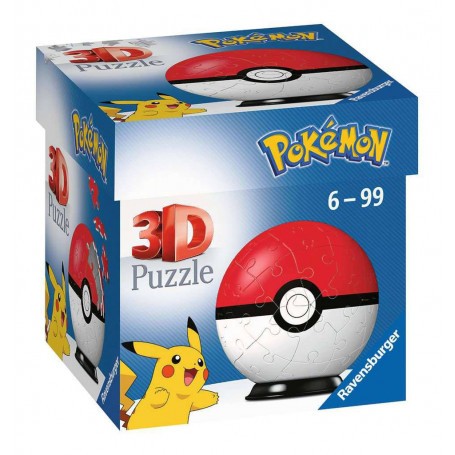 Pokémon 3D puzzel Pokéballs: Klassiek (54 stukjes) 