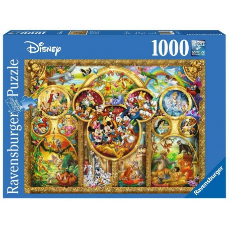 Disney puzzel De mooiste Disney thema's (1000 stukjes) 