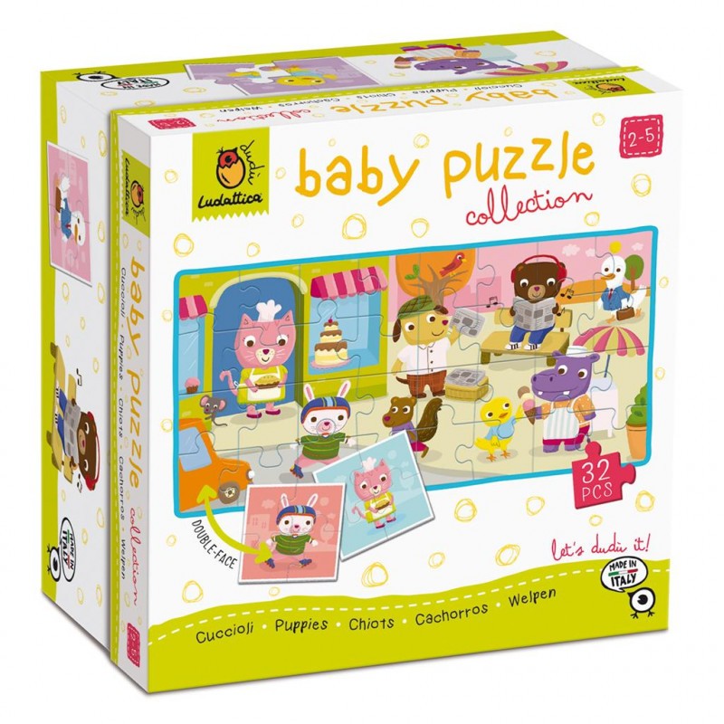 Ludattica DUDÙ Puzzels: PUPPETS Puzzels voor kinderen