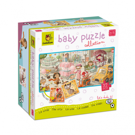 Ludattica DUDÙ Puzzels: DE STAD Puzzels voor kinderen