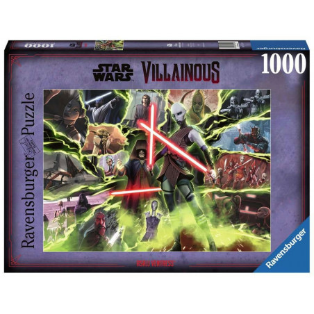 Puzzel Star Wars Villainous jigsaw puzzle Asajj Ventress (1000 pieces) 