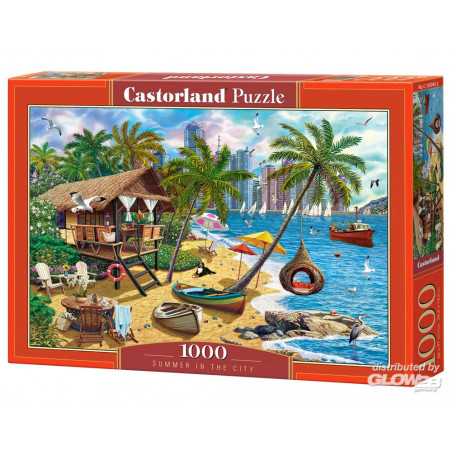 Puzzel Summer in the City Puzzle 1000 Pieces 