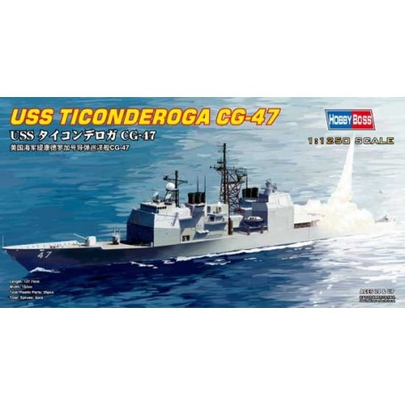 USS TICONDEROGA CG-47 5 Bouwmodell